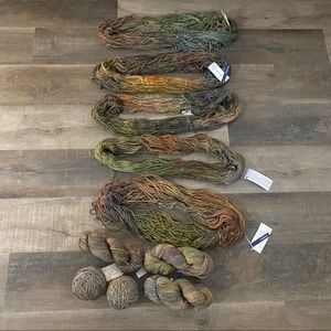 Lot of Malabrigo Rios skeins in Primavera